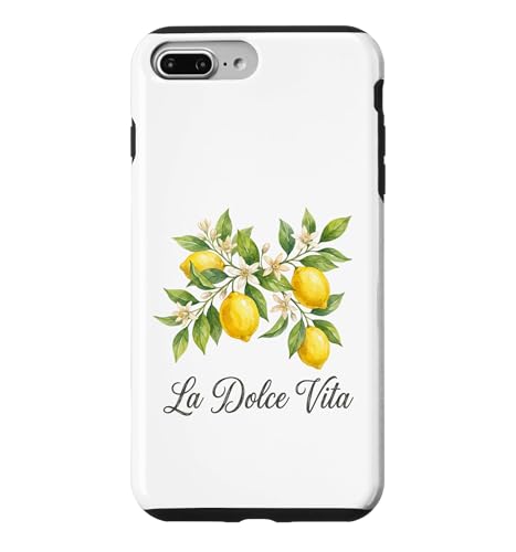 La Dolce Vita ������ �C�^���A�� �� �������`�F�b�� �A�}���t�B�C�� �X�}�z�P�[�X iPhone 7 Plus/8 Plus �p