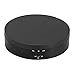 QiKun-Home 138 Charge Plateau tournant Automatique Plateau tournant en Direct Bijoux Table tournante électrique 360 ​​degrés Rotation Table d'affichage panoramique Noir Mat 138x35mm