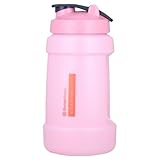 BlenderBottle Hydration Koda V1.5, Half Gallon Water Bottle, 74-Oz, Full-Color Pink