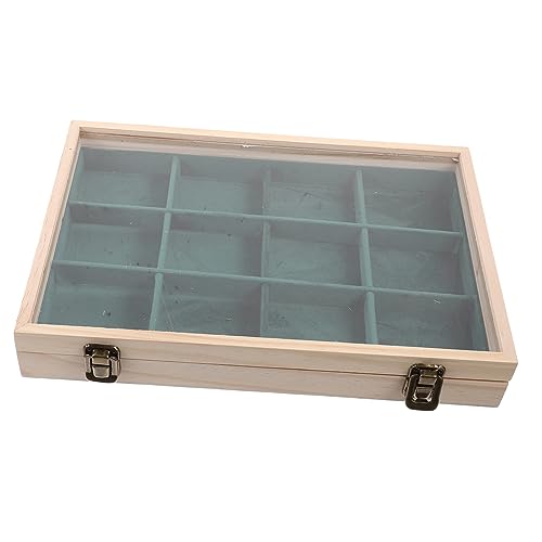 Alipis Caja Contenedor De Almacenamiento De Joyas Bandejas De Exhibición De Joyas Separadores De Cajones Soportes Portador Pulsera De Los Hombres Bandeja De Exhibición De Pulsera Algodón
