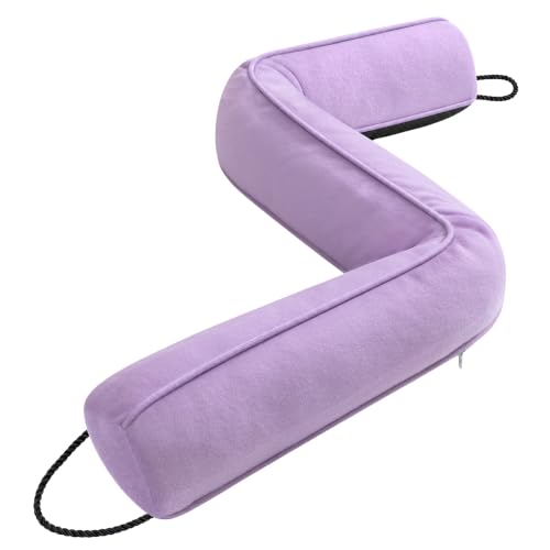 Image of Sunolga Door Draft Stopper, Removable Washable Cover, 38 inch, Purple