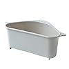 N.S Spoelbak Zeef Mand Driehoekige Sink Afvoerplank Hoek met Zuig Opslagrek Sucker Multifunctionele Keuken Side Sink…