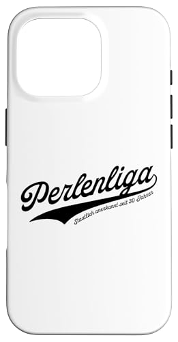 Perlenliga - Perlen Hochzeit - 30. Hochzeitstag X}zP[X iPhone 16 Pro p