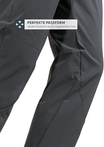 Schöffel Damen Pants Hestad L, robuste, schnell trocknende Outdoor Hose, Damen Hose mit bequemer Passform und vorgeformtem Knie – Ansicht 7