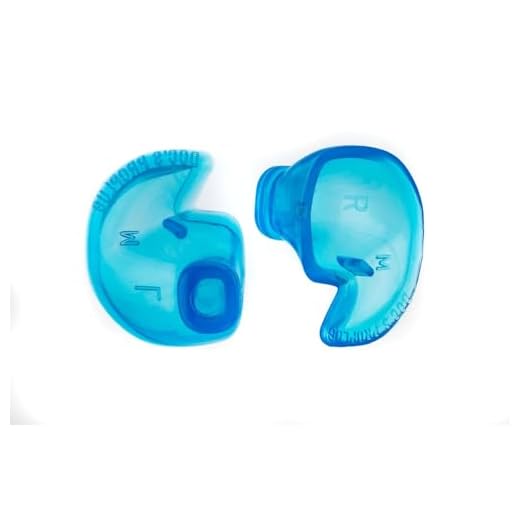 Medical Grade Doc's Pro Ear Plugs - Blue - Non Vented - Size X-Small