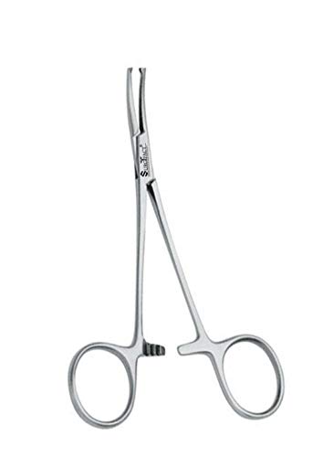Surgifact Kelly Forceps Curved 5.5'' Inch – Premium Hemostatic Clamps for Medical, Dental, and Veterinary Use