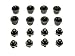 Speaker Grill Peg Kit, MEDIUM, 8 Pack, GC-MDPEG