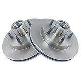 Front Brake Rotors Set Vented Compatible with 1995-1997 Chevrolet Blazer 1994-2003 S10 1991-1994 S10 Blazer 1992-1997 GMC Jimmy 1991 S15 Jimmy Sonoma 1996-2000 Isuzu Hombre