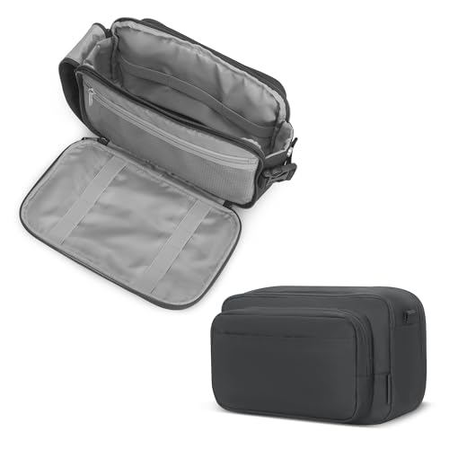 Image of Hynes Eagle Toiletry Bag for Men,Large Travel Shaving Dopp Kit,Grey