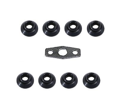 Gohawkteq Valve Cover Gasket Set G10504Vg Compatible With Escalade, Avalanche/Express/Silverado, Gmc Envoy/Sierra, Hummer, Isuzu And Pontiac #TOP4