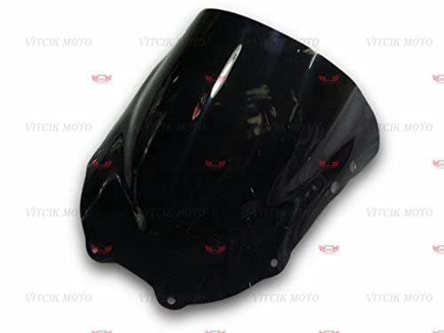 VITCIK Parabrisas de moto, parabrisas de motocicleta compatible con CBR 900 RR 893 1996 1997 CBR 900 RR 893 96 97 Parabrisas (Negro) Cover