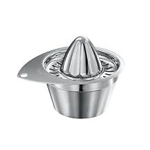 Rosle 12802 Stainless Steel Manual Citrus Lemon Reamer & Juicer with Strainer