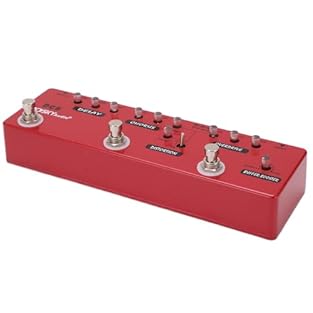 [Versatile Effects] Six built-in effects in one pedal for endless creativity and professional sound. [True Bypass] Maintain sound clarity with true bypass design, ensuring signal integrity during performance. [User-Friendly Design] Simple controls ma...