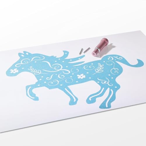 Turodeuo Lames en tissu collé, lame en tissu parfaite pour couper des tissus collés – polyester, soie, coton, feutre, lin, HTV, etc