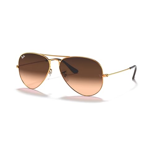 Ray-Ban RB3025 Aviator Evolve 9001A5 55M Shiny Light Bronze/Crystal Lens