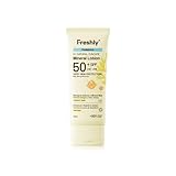 Freshly | Fotoprotector Infantil Natural SPF 50+ | Crema Solar Mineral para Bebés y Niños | Rostro y Cuerpo 100 ml | con Filtros Minerales y Aloe Vera