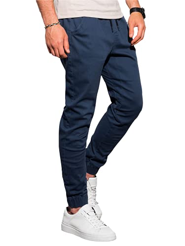 Pantalones | PantalóN Jogger Efecto Plisado Morado | Bershka Hombre – Acro  Marco