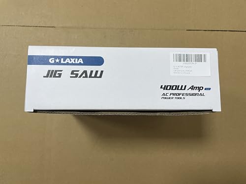 G LAXIA Jigsaw 400W 3000SPM Power Jig Saws Bevel Cutting: -45 ° to 45° Wood Cutter Machine with Wood Metal Cutting Blades 11 G LAXIA Jigsaw 400W 3000SPM Power Jig Saws Bevel Cutting: -45 ° to 45° Wood Cutter Machine with Wood Metal Cutting Blades - Image 11