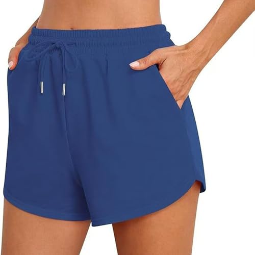 Aurgiarme Pantaloncini da ginnastica da donna Pantaloni corti Traspiranti Sport Femminile Casual Pantaloni da jogging per allenamento in palestra Pantaloni corti da donna Sport da donna Pantaloni