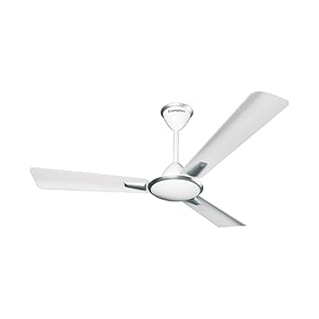 Crompton HIGHSPEED AURA 1200 mm (48 inch) Ceiling Fan (New White) Star rated energy efficient fans