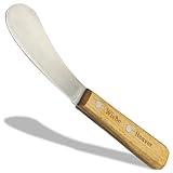 Wiebe Beaver Knife: Professional Skinning & Fleshing Tool, Curved High-Carbon Steel Blade, Sure-Grip Ergonomic Handle for Beaver, Muskrat, Furbearers