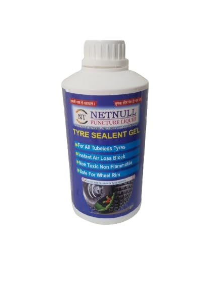 Tubeless Tire Sealant Anti Puncture Auto Repair Liquid for Bike & Car | Tyre Sealant | Anti Puncture Liquid for Bike & Car Tyre Tubeless (1000, Milligrams)