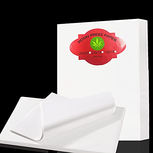 Heating Press Paper Pre-Cut Parchment Paper Slick Silicone Coating on Double Sides 100 Sheet (8X12) by Cohpoh - Used condition - US$14.01