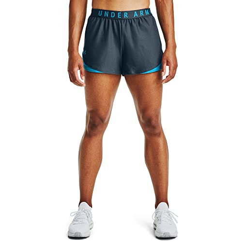 Under Armour (アンダーアーマー) レディース プレーアップ ショーツ 3.0 メカニックブルー (467)/エクアトールブルー XXL