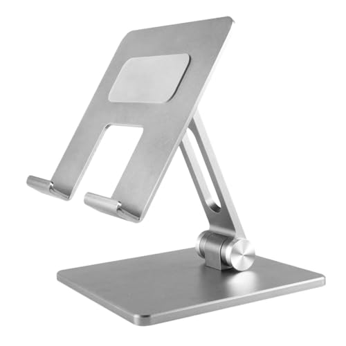 Soporte Ajustable de Aluminio para Laptop y Tablet Plata miniatura 1