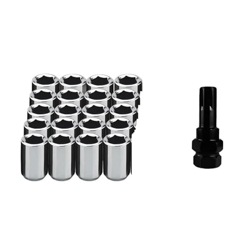 Tuercas de rueda extendidas M12 para coche pernos de acero de 32mm antidesgaste