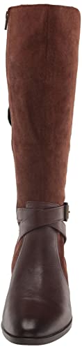 Naturalizer Women's Rena Knee High Boot, Chocolate Leather X Narrow Calf, 9.5 #TOP1