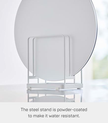 Soporte para tablas de cortar Yamazaki Home Tower blanco acero miniatura 6