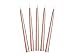 Produktbild PartyDeco Spitzkerze 24 cm 10Stk. | Roségold Metallic