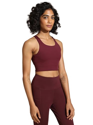 Image of Silvertraq High Impact Action Bra with Clasp Plum