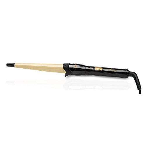 Taurus Volume Styler - Rizador de pelo, resistencia PTC, superficie de rizado de 13 a 25 mm de diámetro, pinza, aceite de argán, mayor protección