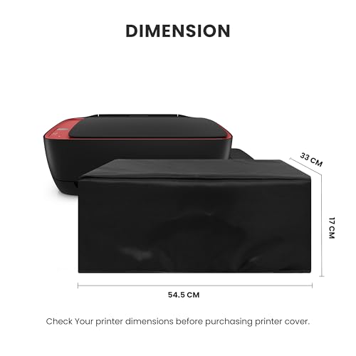 Image of ALIFIYA Nylon Dust Proof Washable Printer Cover For Hp Ink Tank 316 / 319 / 310 Printer - Black