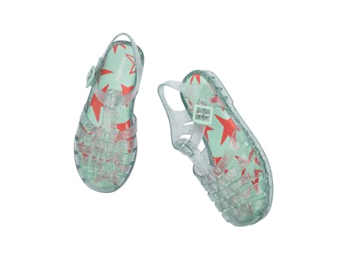 Image of mini melissa Possession Jelly Fisherman Sandal for Toddler and Kids | Iconic Fisherman Jelly Sandal for Toddlers & Girls, Adjustable Buckle, Waterproof, Bubblegum Scent, Play & Dress Shoes