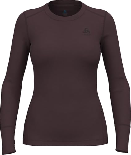 T-Shirt Odlo Merino 199 Femme Contre le Froid et la Transpiration