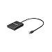 Produktbild Kensington Video Adapter Kabel - USB-C auf Dual DisplayPort 1.2 Video-Adapter für bis zu zwei 4K Ultra-HD-fähige Bildschirme, K38280WW