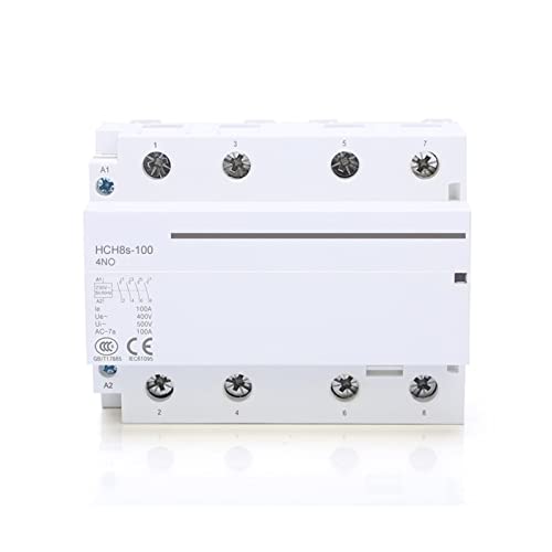 Contacteur modulaire rail Din 4P 100A 2NO2NC 24V inverseur automatique de source domestique