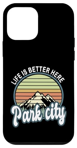 Life is better here, Park City, ���^�B �X�}�z�P�[�X iPhone 12 mini �p