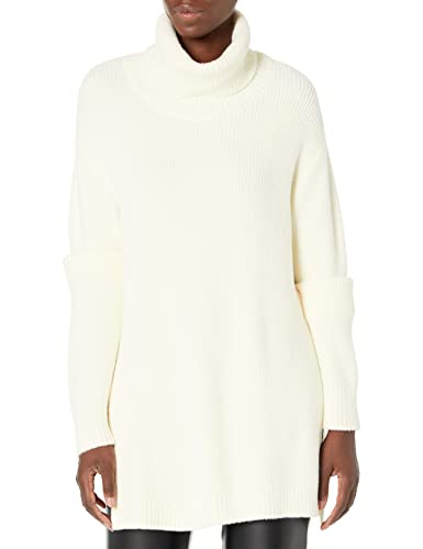 The Drop Women's Grayson Super Soft Drop-Shoulder Turtleneck Sweater