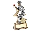 17,8 cm Cricket-Fielder-Trophäe mit kostenloser Gravur RF173