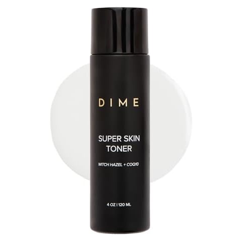 DIME Beauty Super Skin Toner, Alcohol-Free Witch Hazel Toner, Hydrating Toner for Face with Aloe Vera and Cucumber Extract, 4 oz / 120 ml Cover