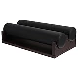 Outanaya Expositor de Joyas y Pulseras de Doble Tubo Desmontable Negro Material PU para Exhibiciones en Tiendas y Uso Doméstico