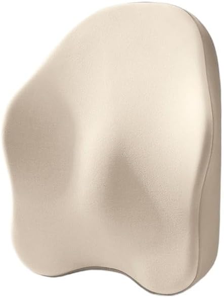 VIDI Office Lumbar Pillow Breathable Soft Polyester Support Cushion Backrest for Prolonged Sitting(Style 2)