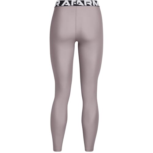 Under Armour HeatGear Authentics Damen-Leggings, Tetra Grey/White, XL – Ansicht 3