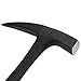 FUNSUEI 2 Pack 28 oz Rock Pick, Geological Hammer with Pointed Tip, Masonry Hammer with Non-Slip Shock Absorbing Grip for Masoners, Geologists, Campers