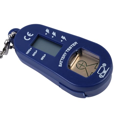 Sarini Batterietester für Hörgerätebatterien, tragbarer Knopfzellentester