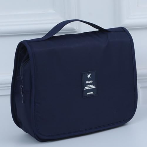 Necessaire Masculina Feminina Maquiagem Viagem Organizador (Azul escuro)